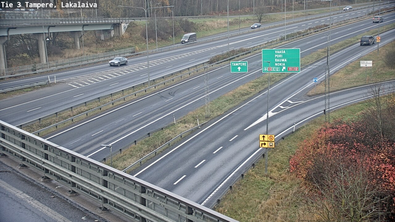 Kelikamerat Kuva Tie 3 Tampere, Lakalaiva, Tampere, Pirkanmaa