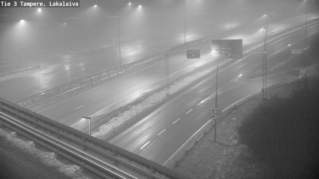Weather Camera Image Road 3 Tampere, Lakalaiva, Tampere, Pirkanmaa