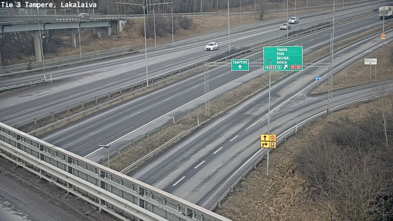 Kelikamerat Kuva Tie 3 Tampere, Lakalaiva, Tampere, Pirkanmaa