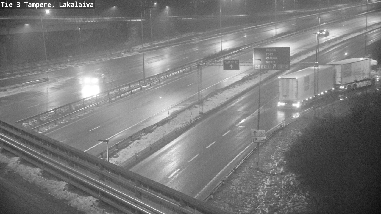 Weather Camera Image Road 3 Tampere, Lakalaiva, Tampere, Pirkanmaa