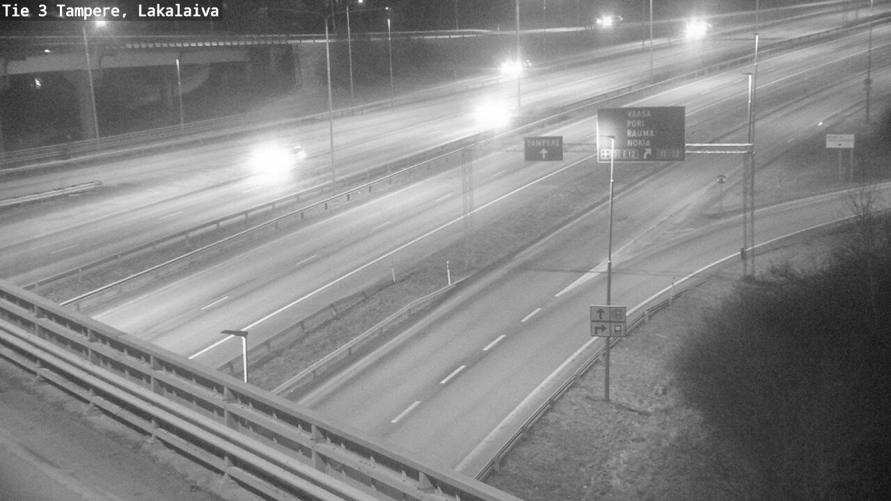 Kelikamerat Kuva Tie 3 Tampere, Lakalaiva, Tampere, Pirkanmaa