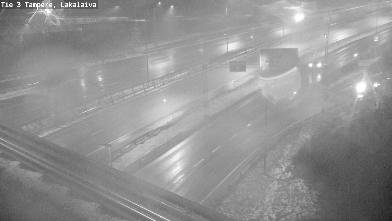 Weather Camera Image Road 3 Tampere, Lakalaiva, Tampere, Pirkanmaa