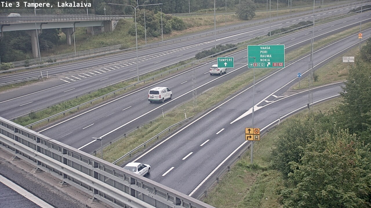 Weather Camera Image Road 3 Tampere, Lakalaiva, Tampere, Pirkanmaa
