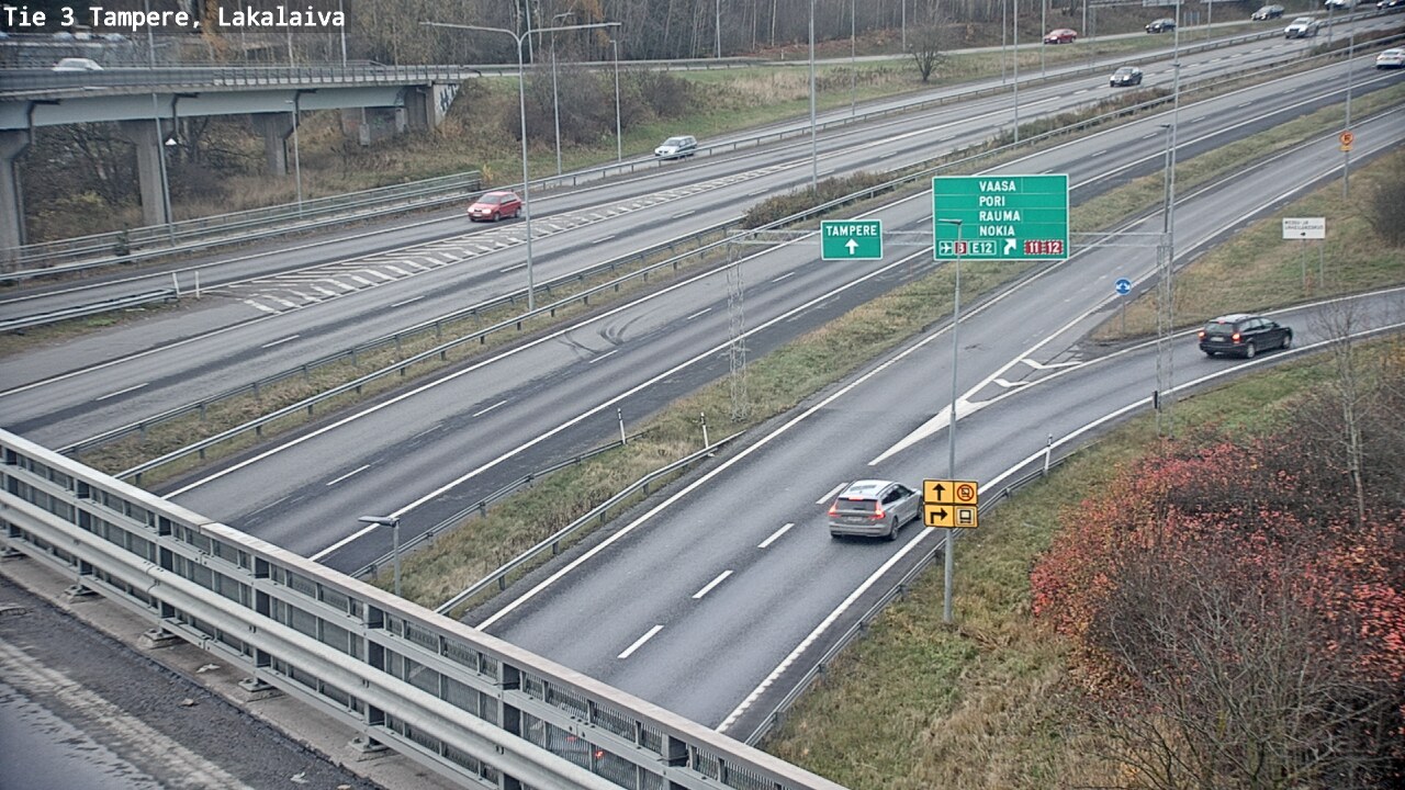 Kelikamerat Kuva Tie 3 Tampere, Lakalaiva, Tampere, Pirkanmaa