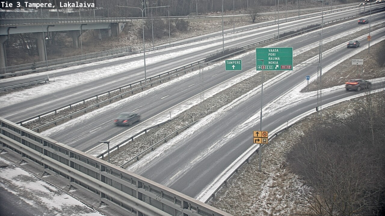 Kelikamerat Kuva Tie 3 Tampere, Lakalaiva, Tampere, Pirkanmaa