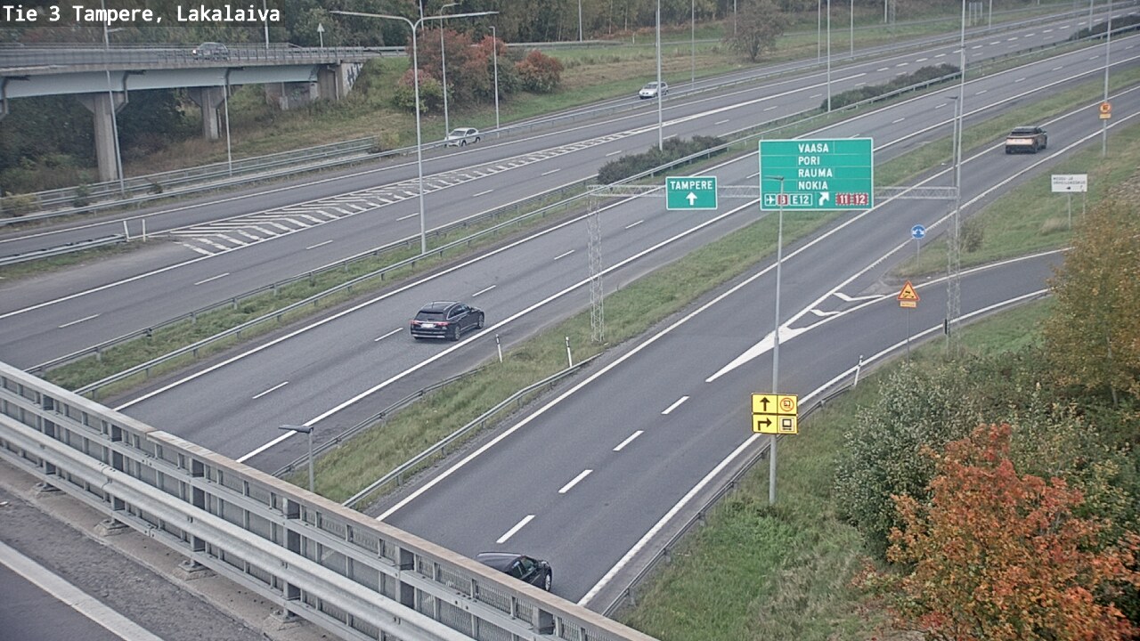 Kelikamerat Kuva Tie 3 Tampere, Lakalaiva, Tampere, Pirkanmaa