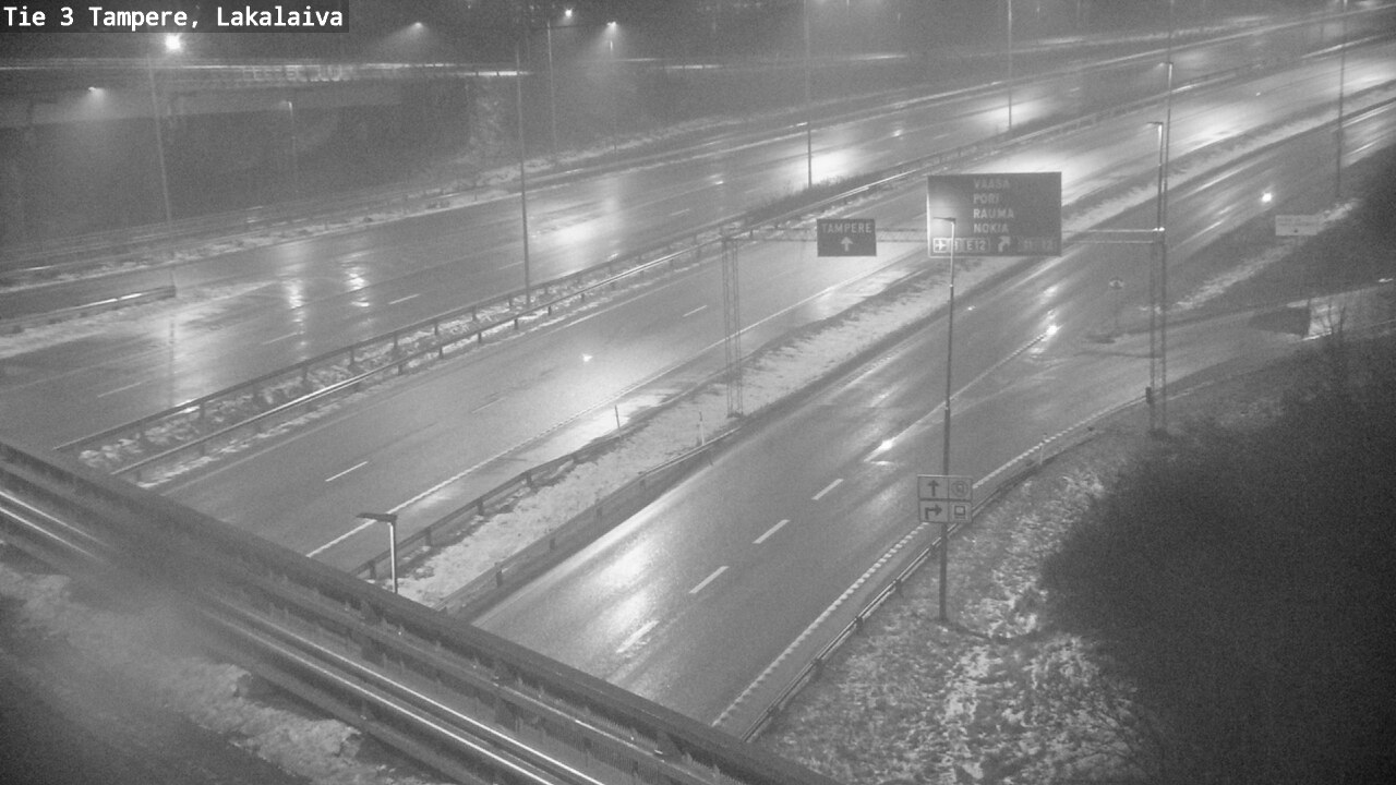 Weather Camera Image Road 3 Tampere, Lakalaiva, Tampere, Pirkanmaa
