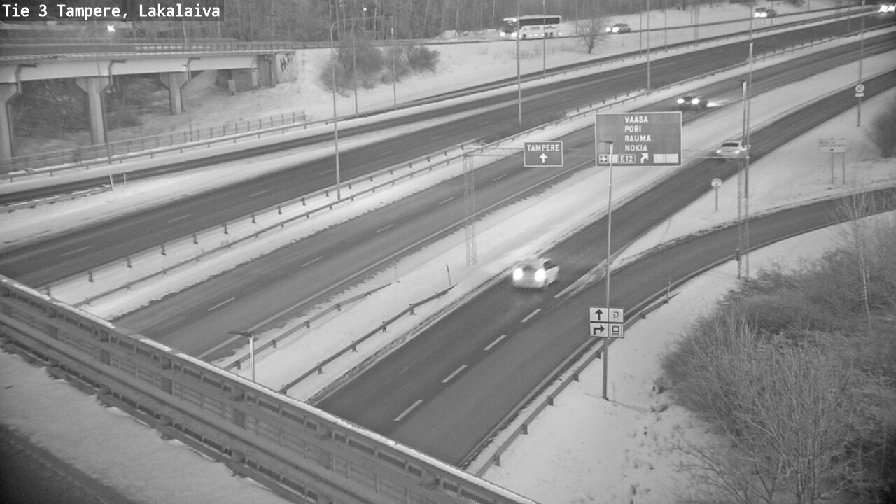 Kelikamerat Kuva Tie 3 Tampere, Lakalaiva, Tampere, Pirkanmaa