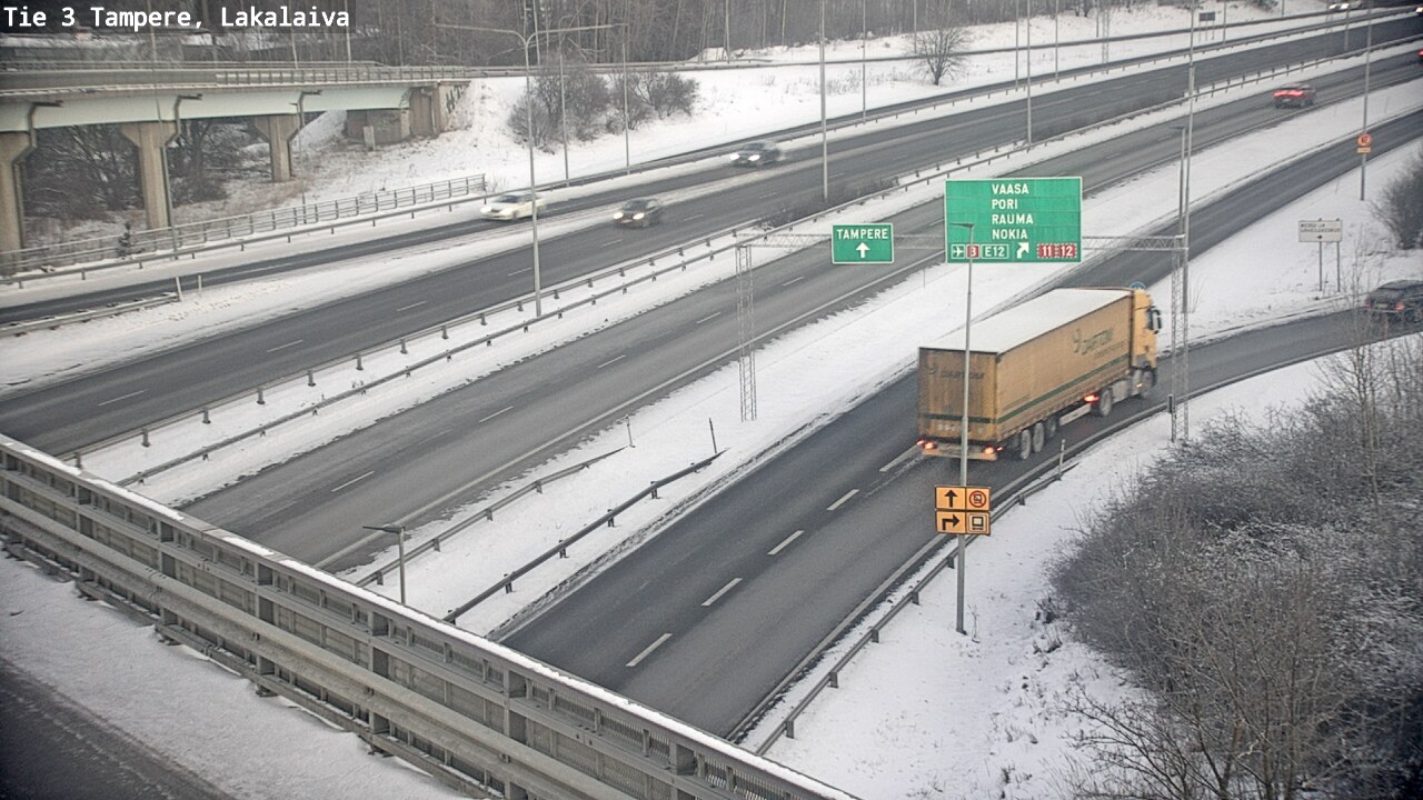 Kelikamerat Kuva Tie 3 Tampere, Lakalaiva, Tampere, Pirkanmaa