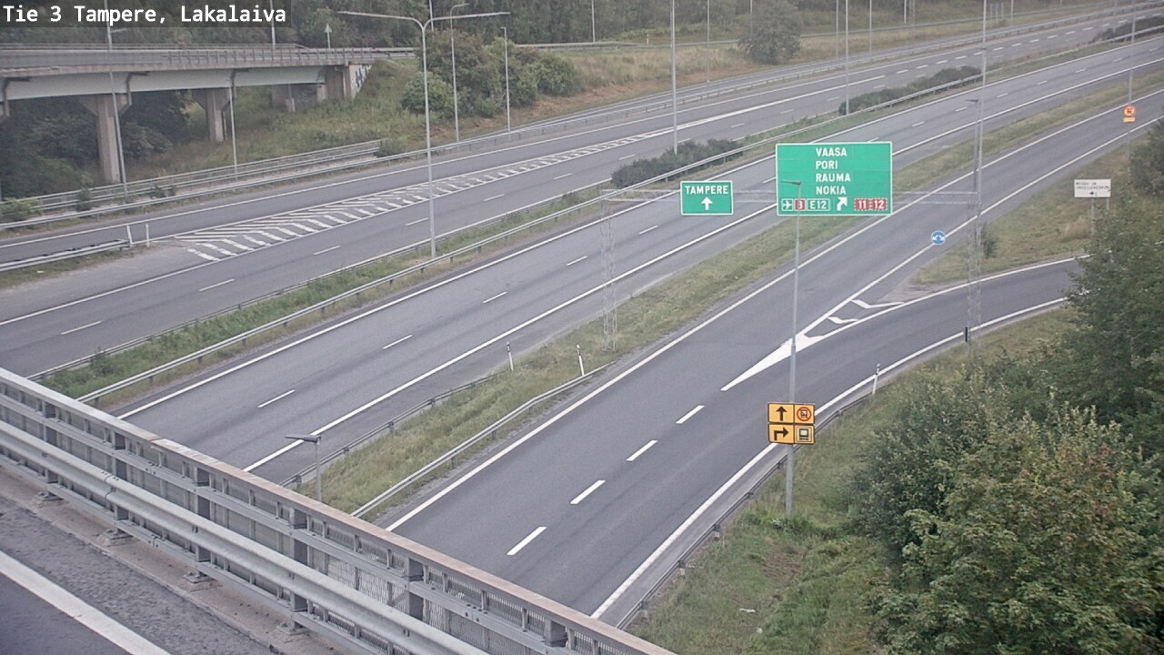 Weather Camera Image Road 3 Tampere, Lakalaiva, Tampere, Pirkanmaa