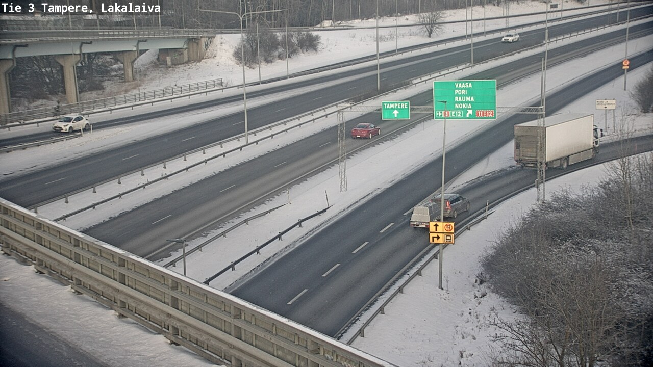 Kelikamerat Kuva Tie 3 Tampere, Lakalaiva, Tampere, Pirkanmaa