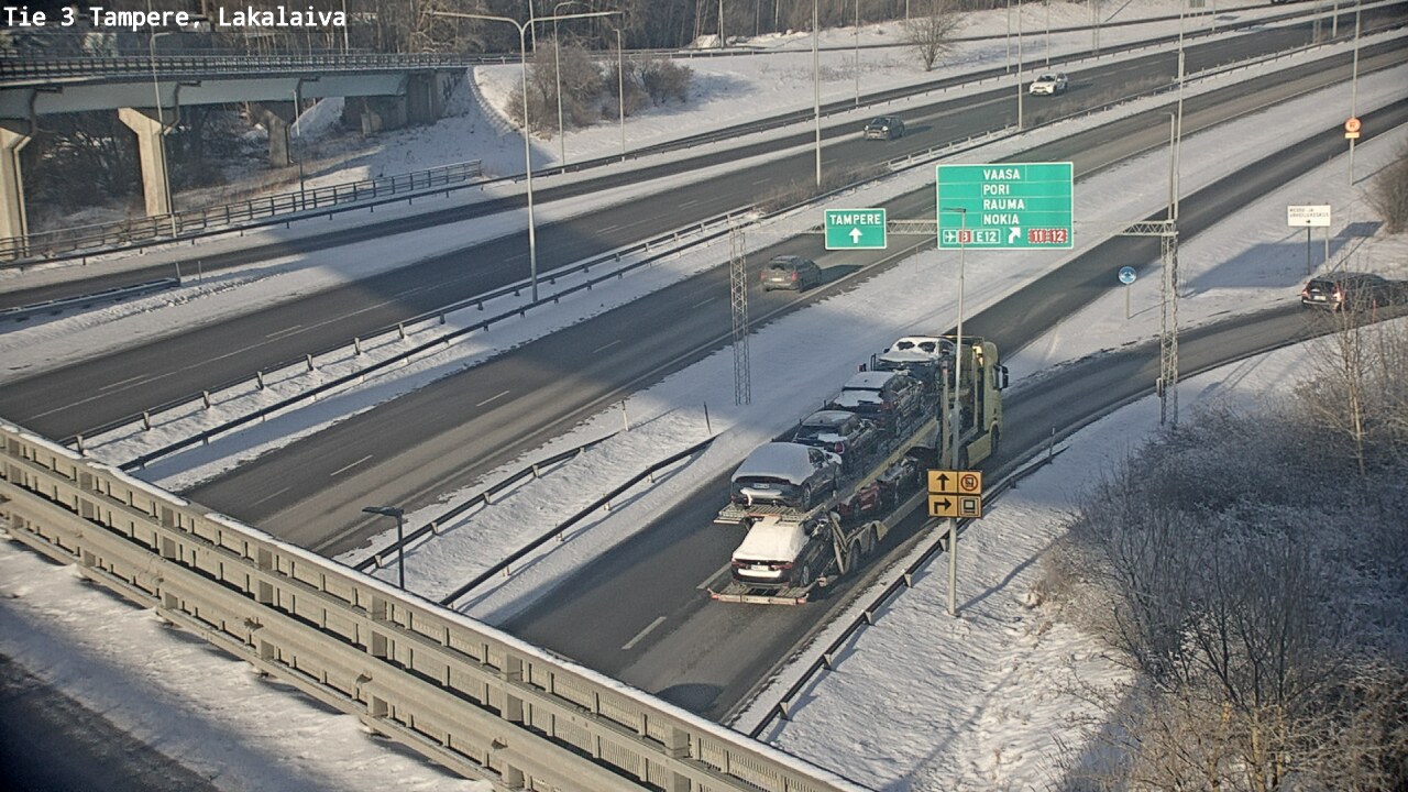 Kelikamerat Kuva Tie 3 Tampere, Lakalaiva, Tampere, Pirkanmaa