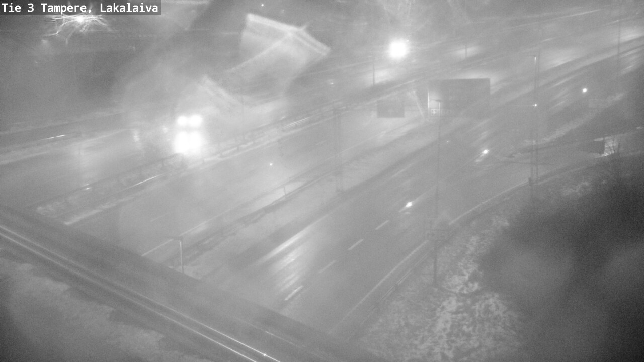 Weather Camera Image Road 3 Tampere, Lakalaiva, Tampere, Pirkanmaa
