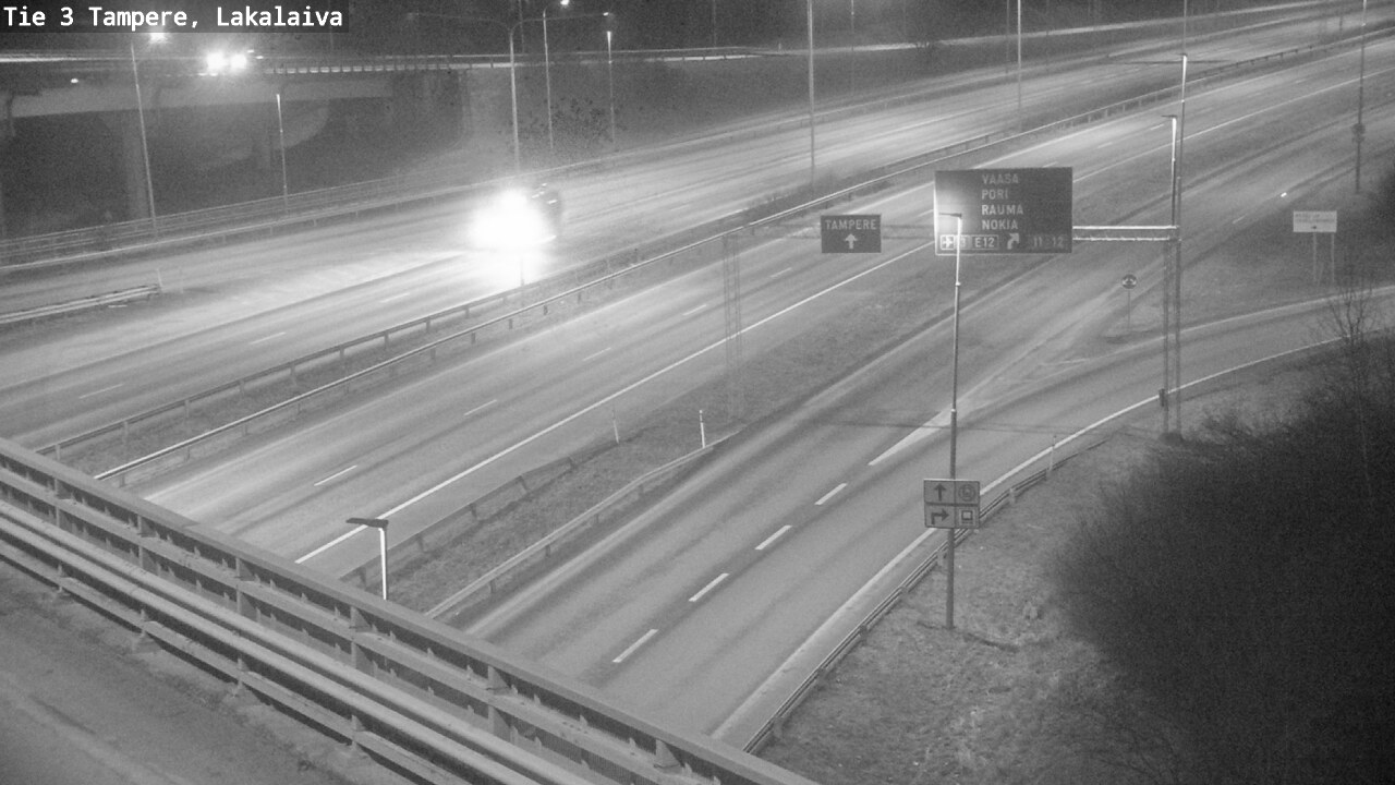 Kelikamerat Kuva Tie 3 Tampere, Lakalaiva, Tampere, Pirkanmaa