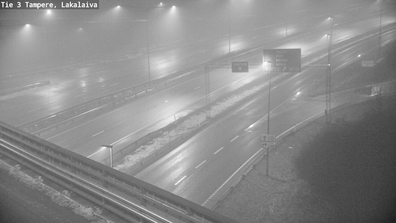 Weather Camera Image Road 3 Tampere, Lakalaiva, Tampere, Pirkanmaa