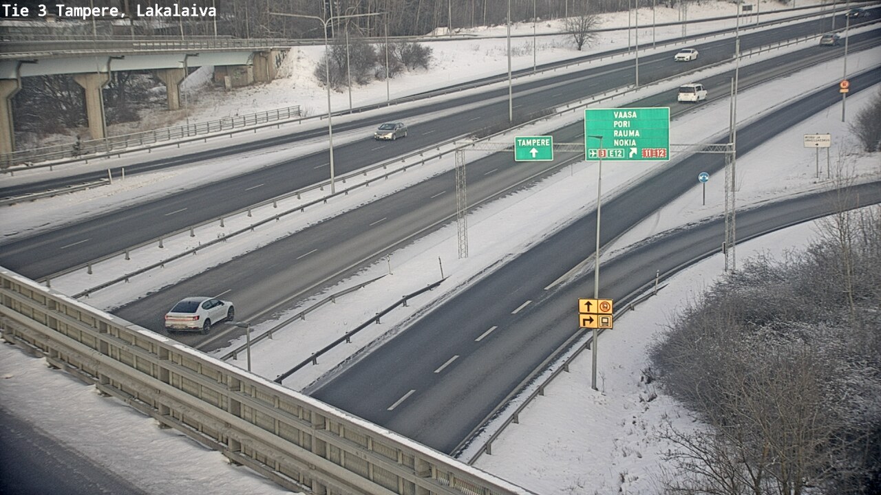 Kelikamerat Kuva Tie 3 Tampere, Lakalaiva, Tampere, Pirkanmaa