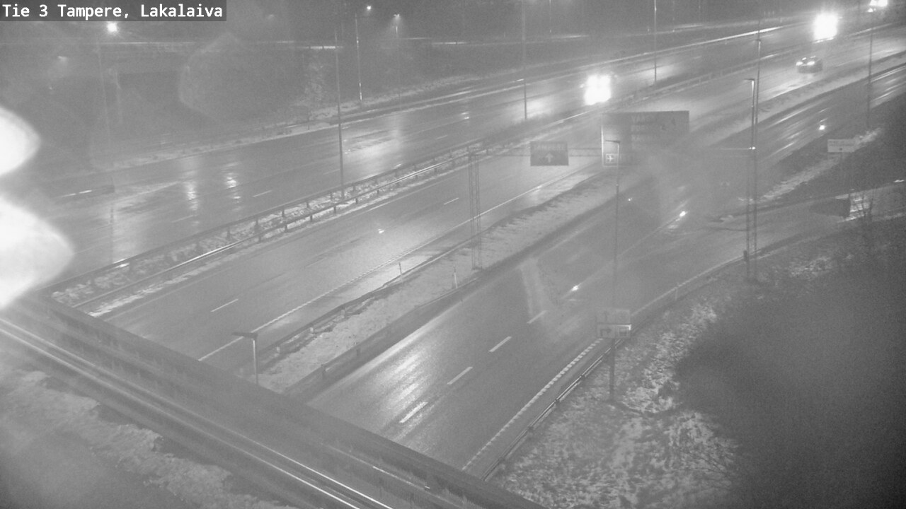Weather Camera Image Road 3 Tampere, Lakalaiva, Tampere, Pirkanmaa