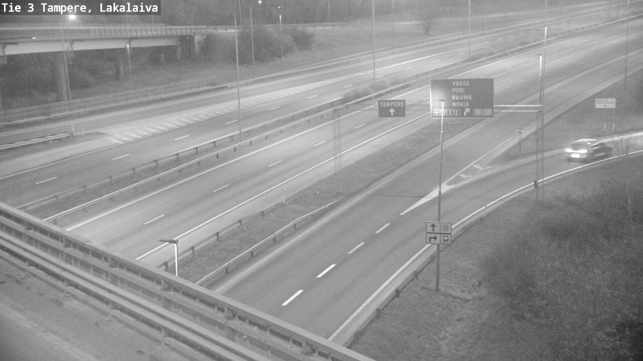 Kelikamerat Kuva Tie 3 Tampere, Lakalaiva, Tampere, Pirkanmaa
