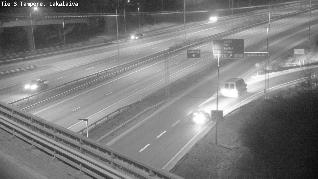 Weather Camera Image Road 3 Tampere, Lakalaiva, Tampere, Pirkanmaa
