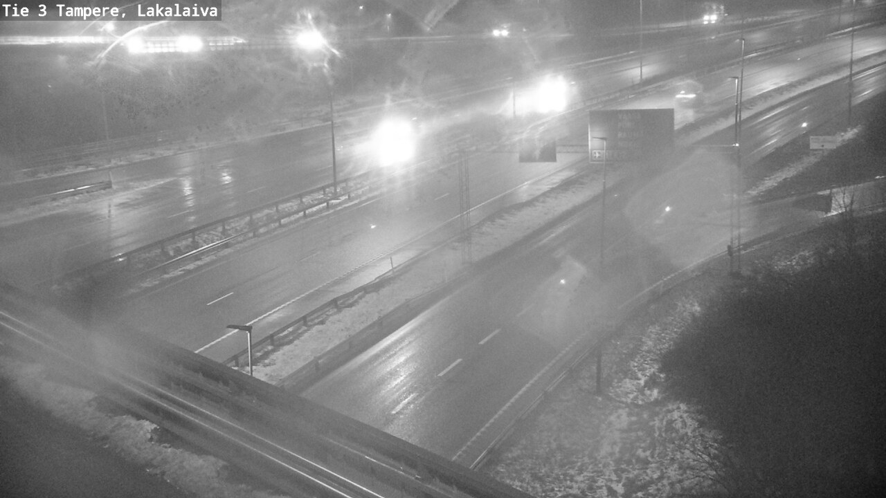Weather Camera Image Road 3 Tampere, Lakalaiva, Tampere, Pirkanmaa