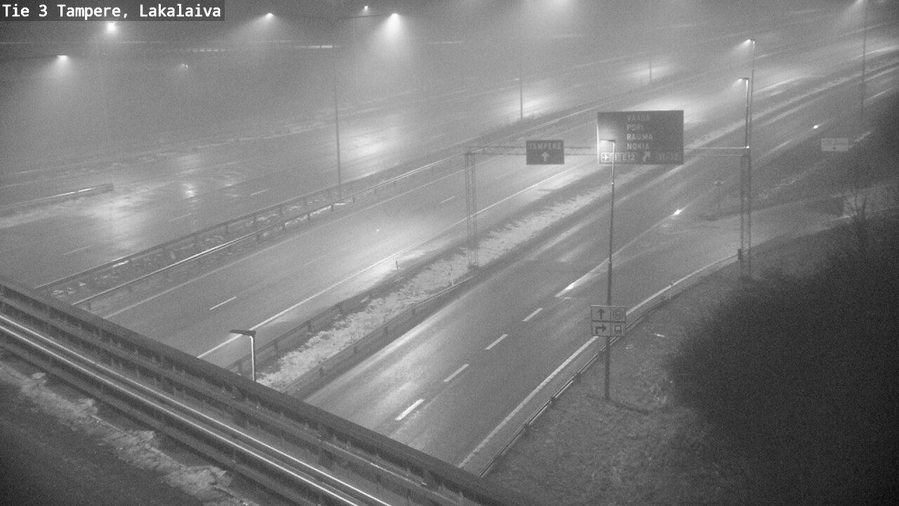 Weather Camera Image Road 3 Tampere, Lakalaiva, Tampere, Pirkanmaa