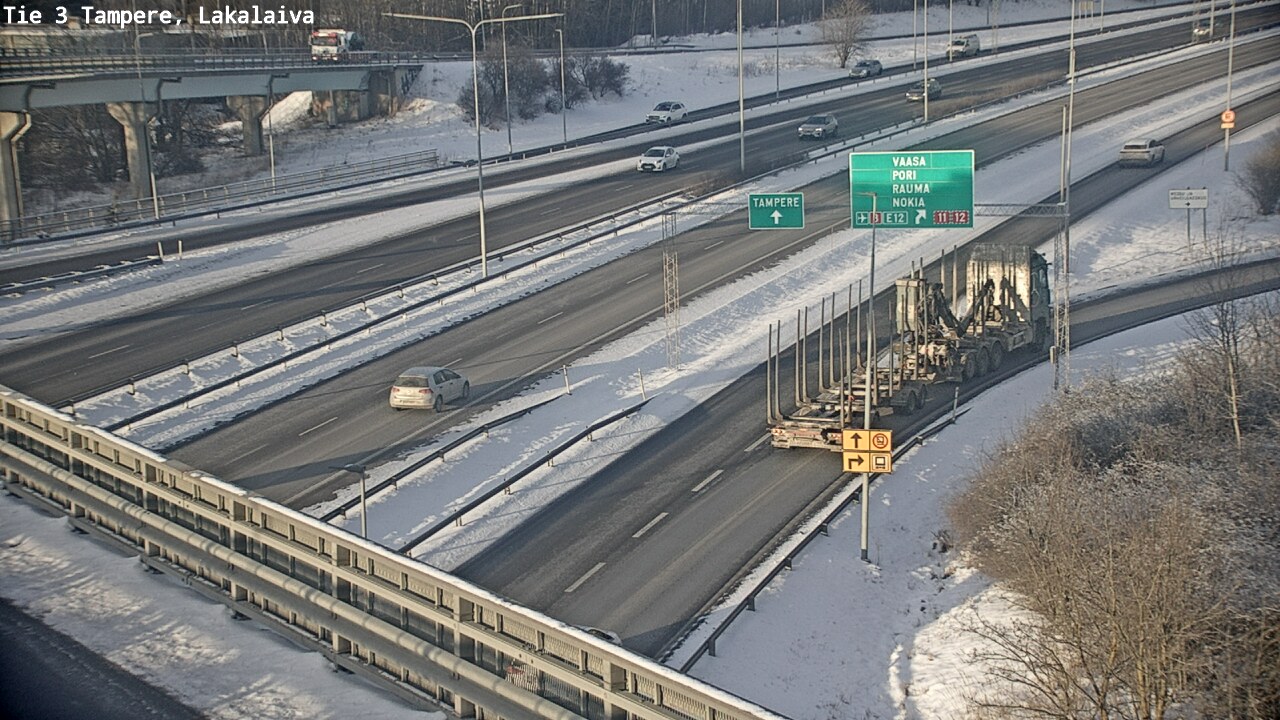 Kelikamerat Kuva Tie 3 Tampere, Lakalaiva, Tampere, Pirkanmaa