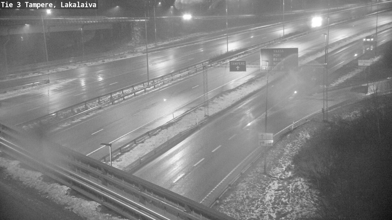 Weather Camera Image Road 3 Tampere, Lakalaiva, Tampere, Pirkanmaa