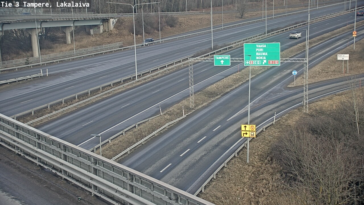 Kelikamerat Kuva Tie 3 Tampere, Lakalaiva, Tampere, Pirkanmaa