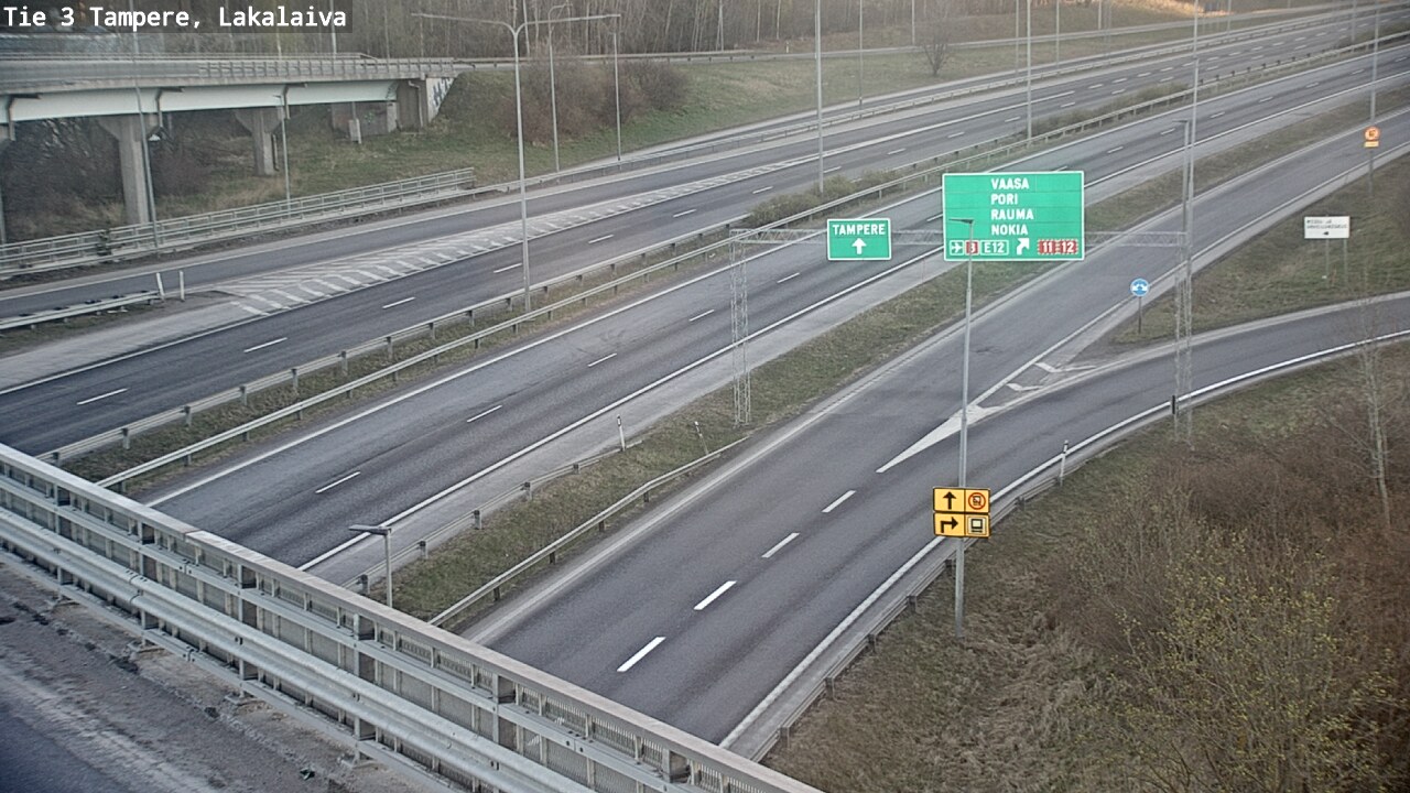 Kelikamerat Kuva Tie 3 Tampere, Lakalaiva, Tampere, Pirkanmaa