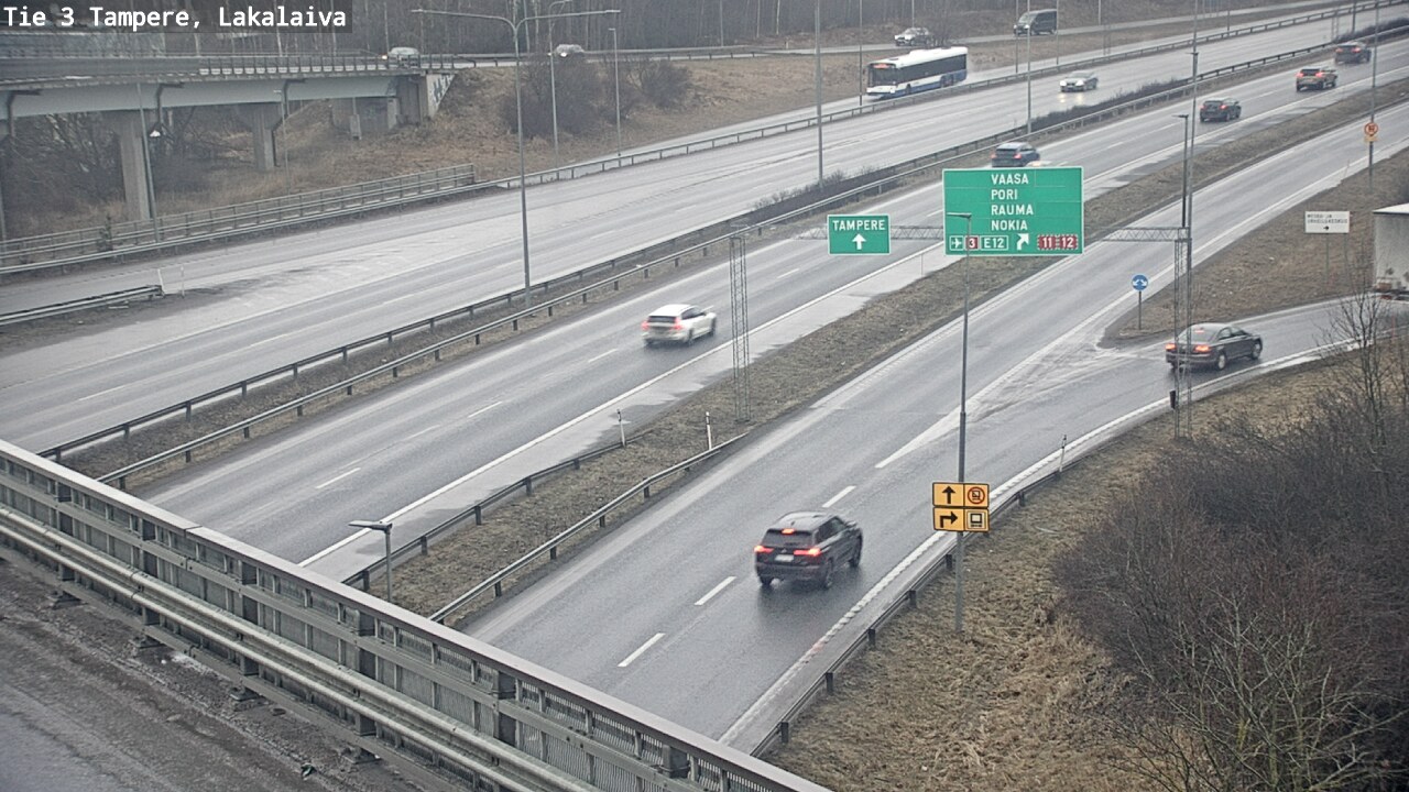 Kelikamerat Kuva Tie 3 Tampere, Lakalaiva, Tampere, Pirkanmaa