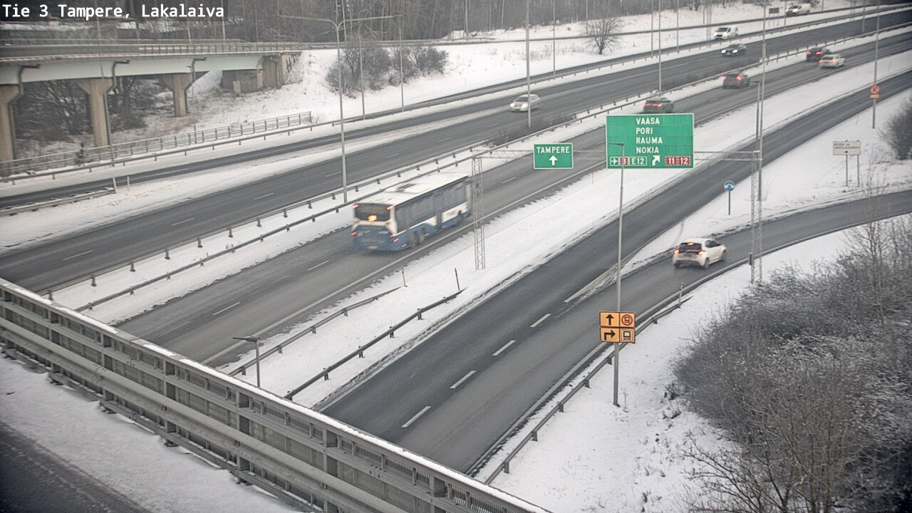 Kelikamerat Kuva Tie 3 Tampere, Lakalaiva, Tampere, Pirkanmaa