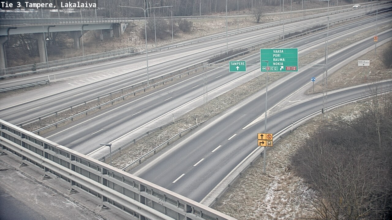 Kelikamerat Kuva Tie 3 Tampere, Lakalaiva, Tampere, Pirkanmaa