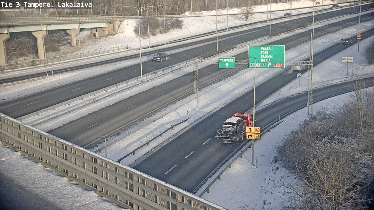 Kelikamerat Kuva Tie 3 Tampere, Lakalaiva, Tampere, Pirkanmaa