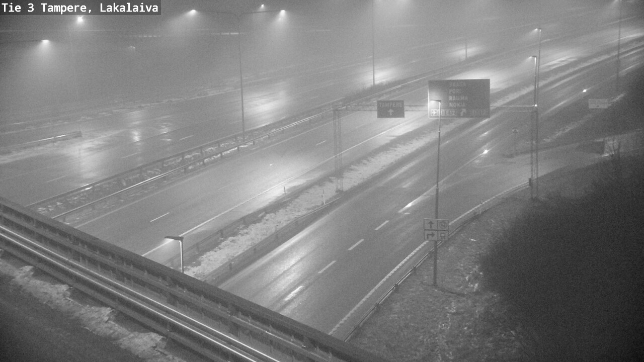 Weather Camera Image Road 3 Tampere, Lakalaiva, Tampere, Pirkanmaa