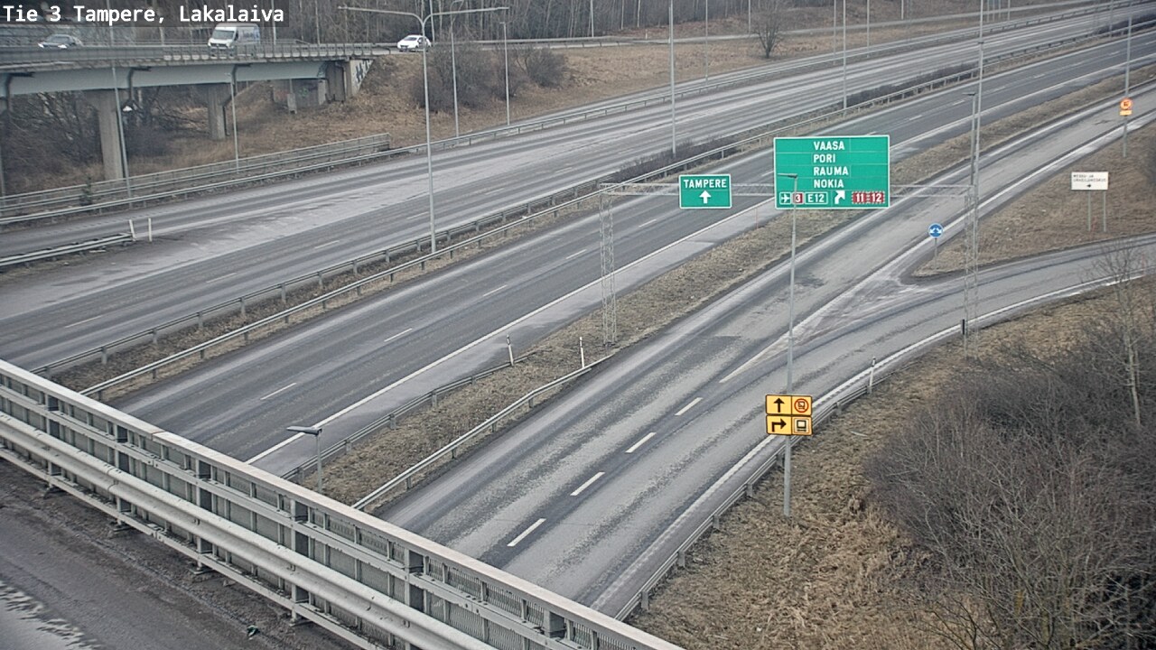 Kelikamerat Kuva Tie 3 Tampere, Lakalaiva, Tampere, Pirkanmaa