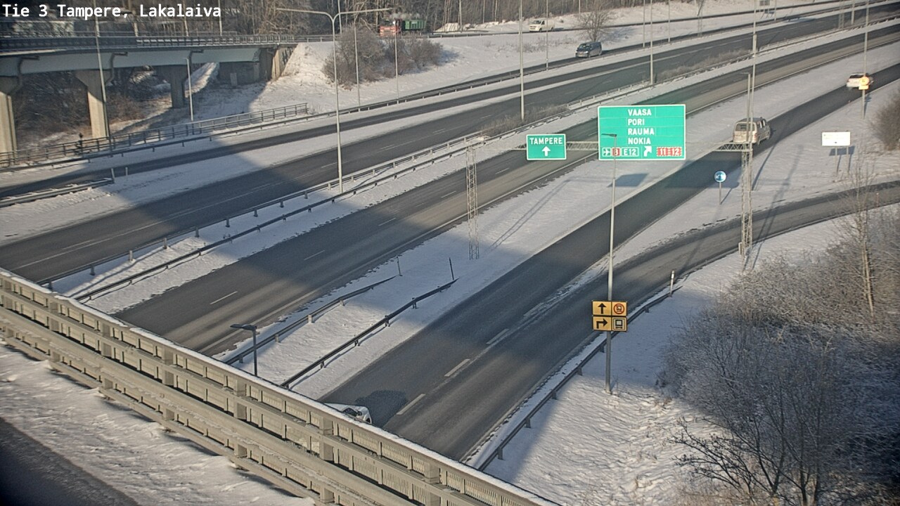 Kelikamerat Kuva Tie 3 Tampere, Lakalaiva, Tampere, Pirkanmaa