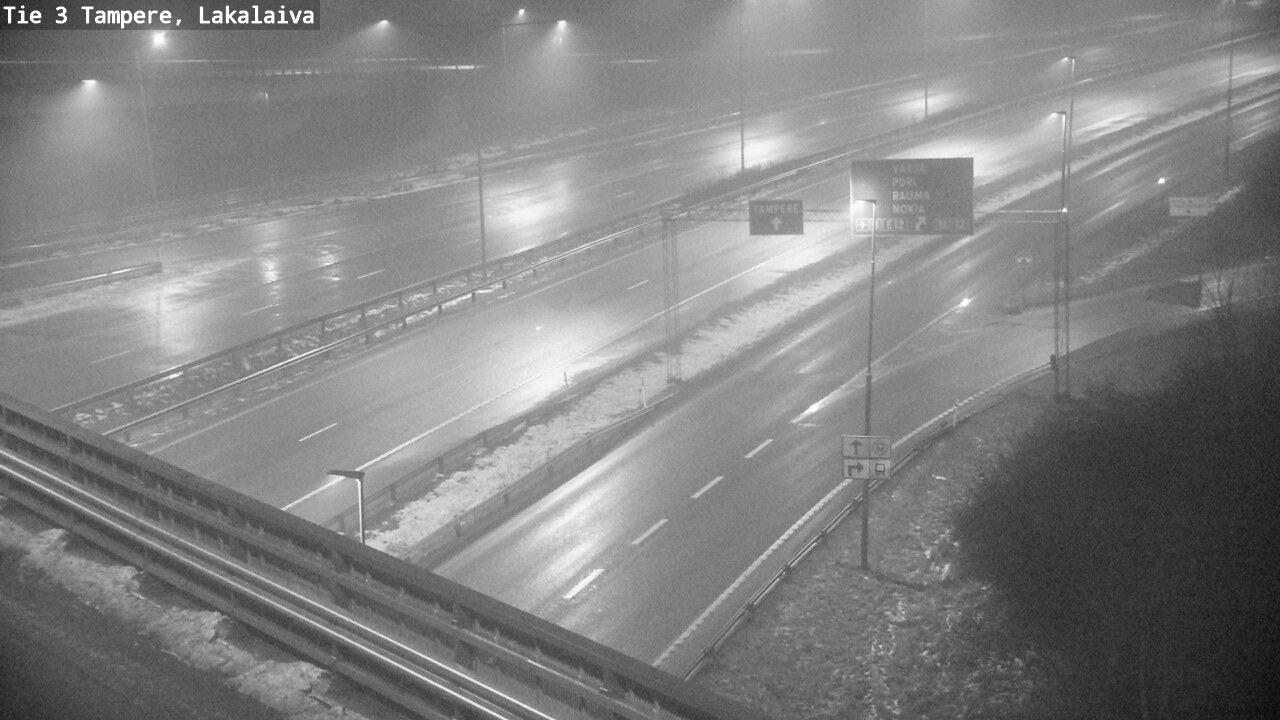 Weather Camera Image Road 3 Tampere, Lakalaiva, Tampere, Pirkanmaa