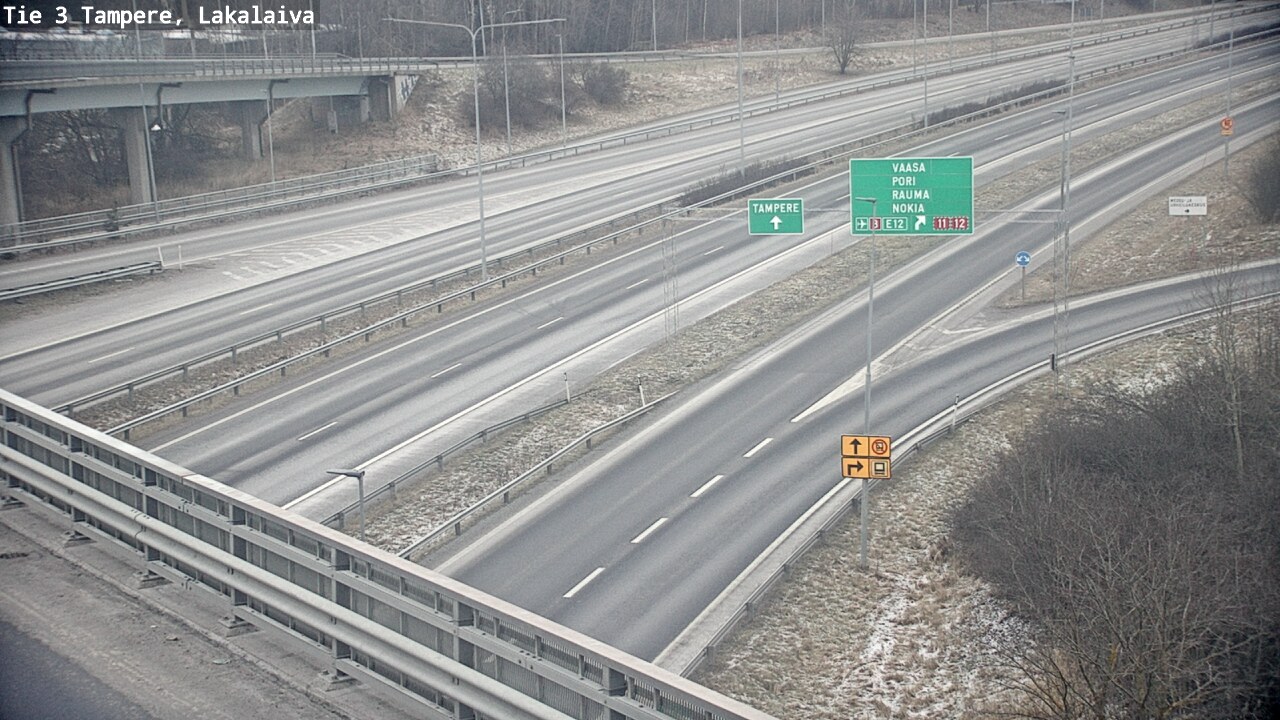 Kelikamerat Kuva Tie 3 Tampere, Lakalaiva, Tampere, Pirkanmaa