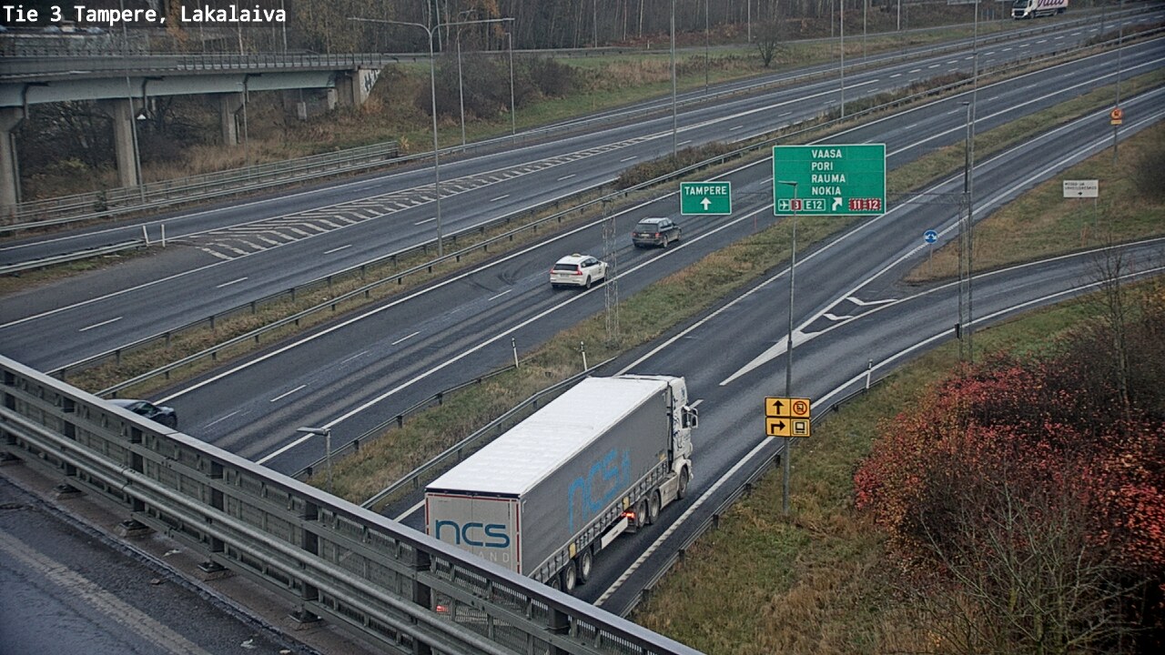 Kelikamerat Kuva Tie 3 Tampere, Lakalaiva, Tampere, Pirkanmaa