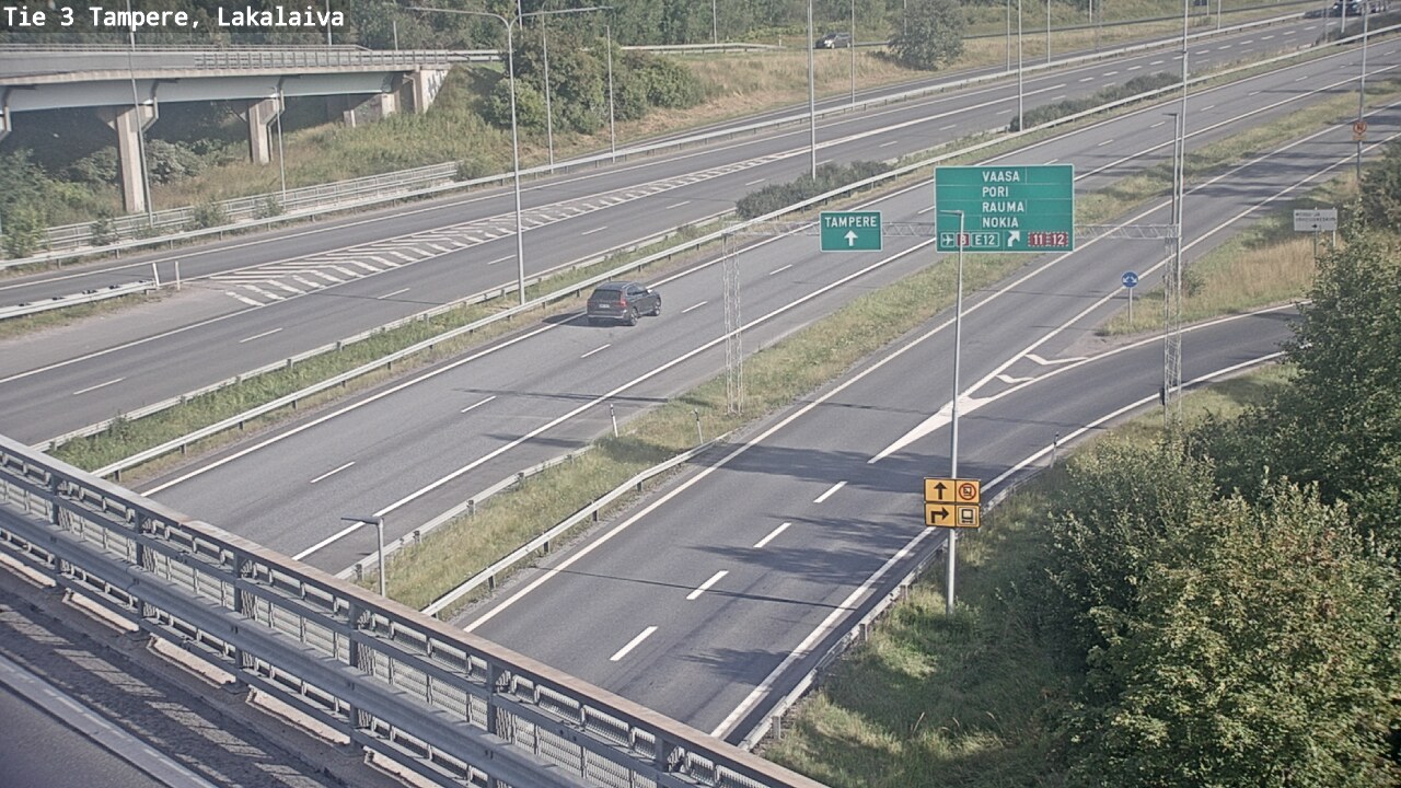 Kelikamerat Kuva Tie 3 Tampere, Lakalaiva, Tampere, Pirkanmaa