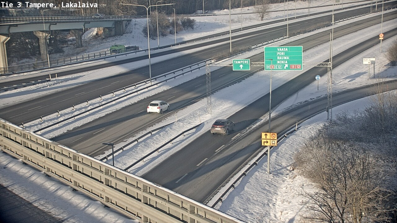 Kelikamerat Kuva Tie 3 Tampere, Lakalaiva, Tampere, Pirkanmaa