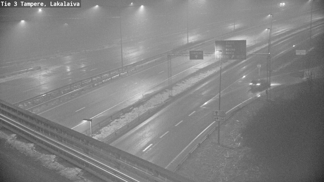 Weather Camera Image Road 3 Tampere, Lakalaiva, Tampere, Pirkanmaa