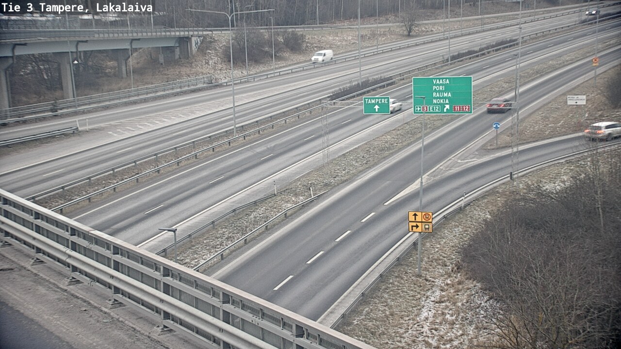 Kelikamerat Kuva Tie 3 Tampere, Lakalaiva, Tampere, Pirkanmaa