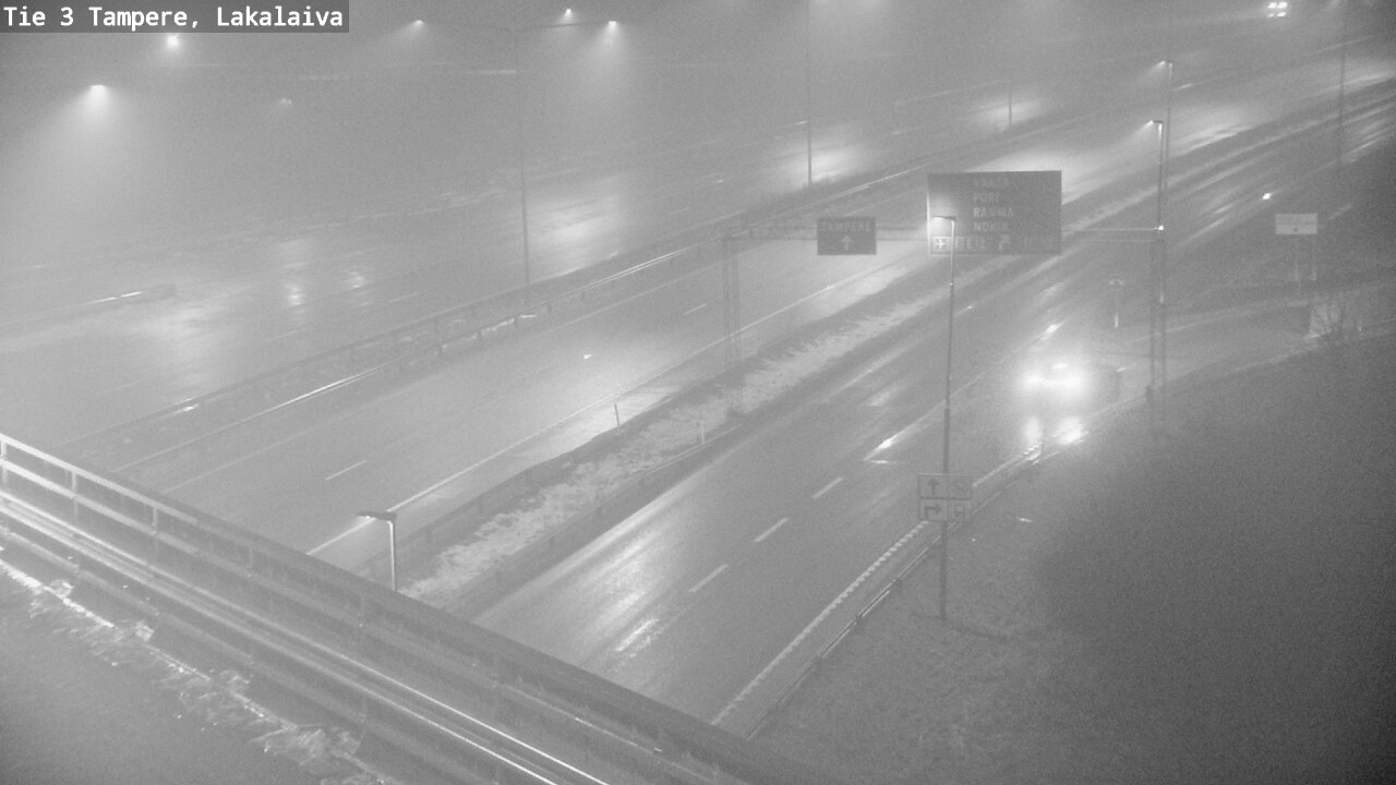 Weather Camera Image Road 3 Tampere, Lakalaiva, Tampere, Pirkanmaa