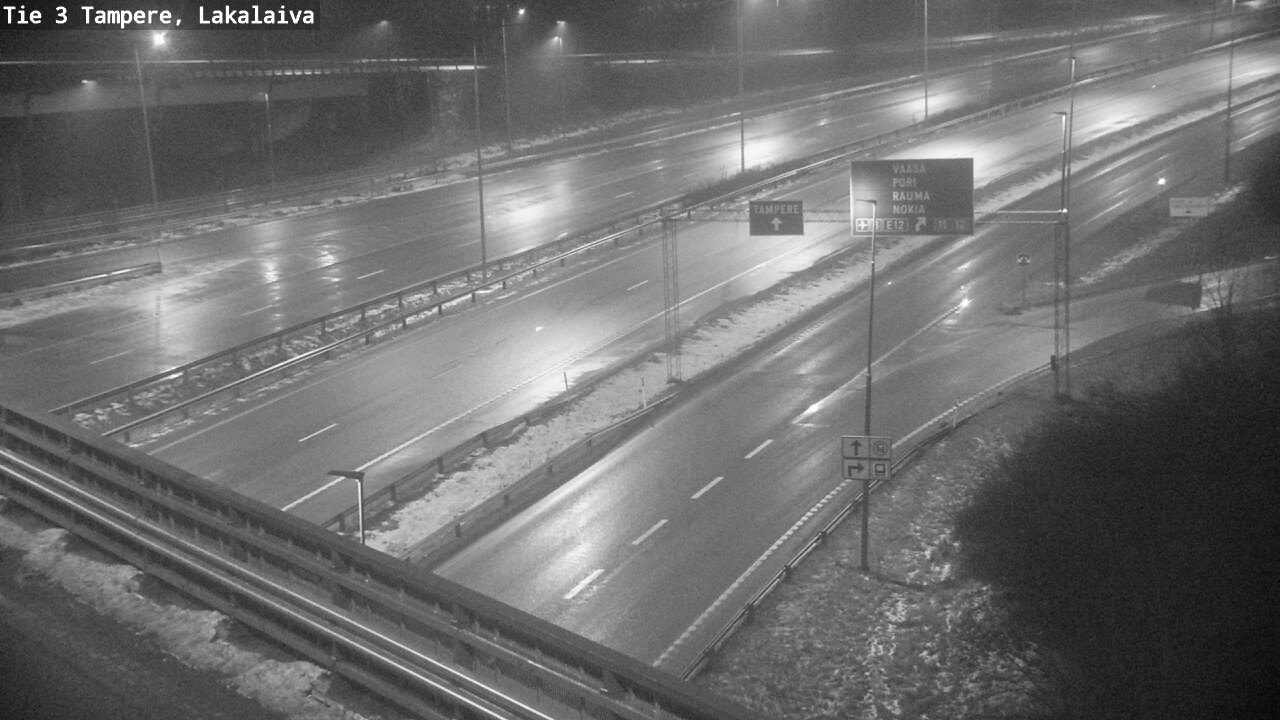 Weather Camera Image Road 3 Tampere, Lakalaiva, Tampere, Pirkanmaa