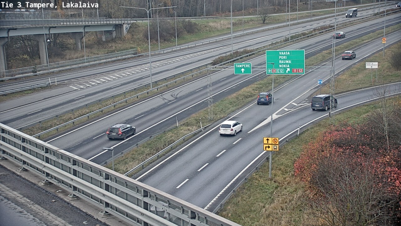 Kelikamerat Kuva Tie 3 Tampere, Lakalaiva, Tampere, Pirkanmaa