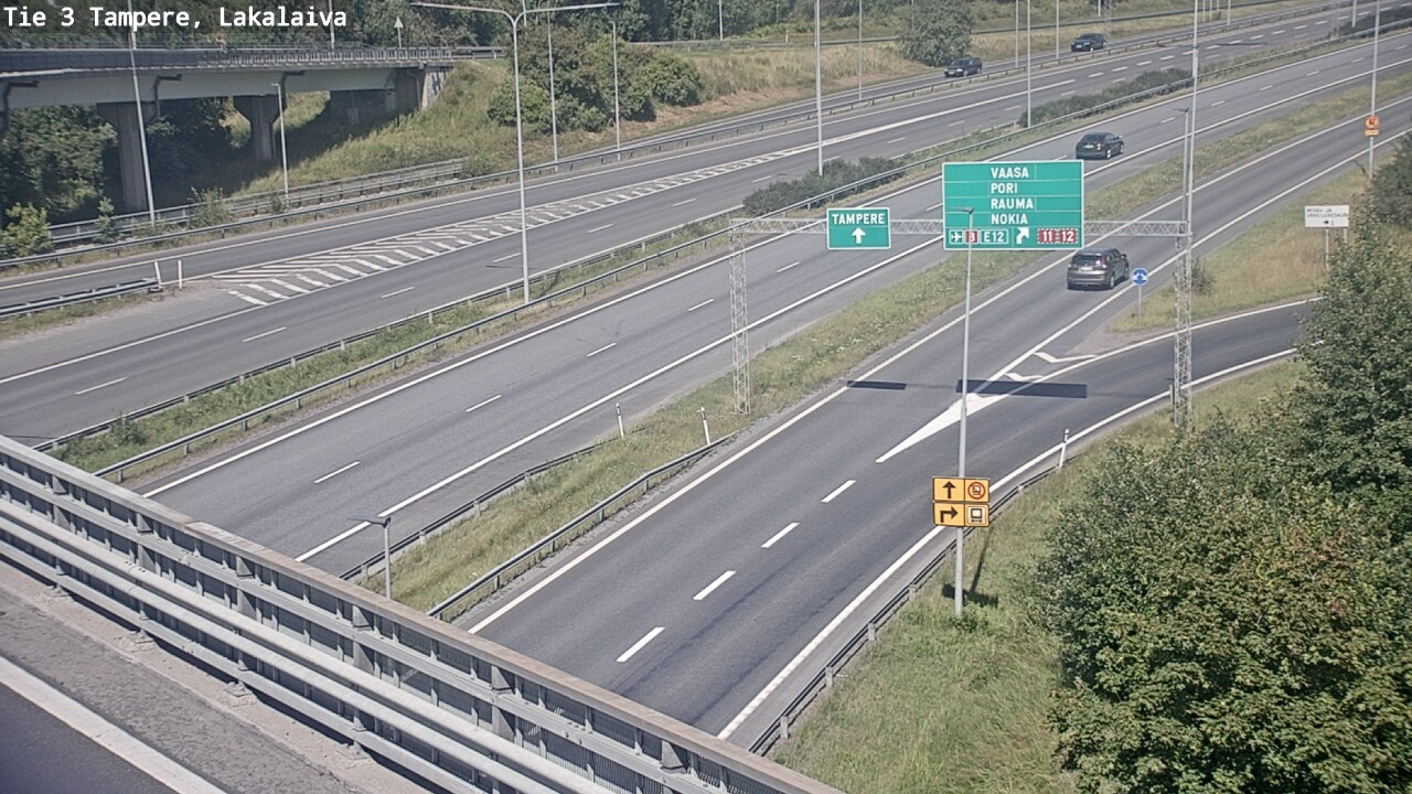 Kelikamerat Kuva Tie 3 Tampere, Lakalaiva, Tampere, Pirkanmaa