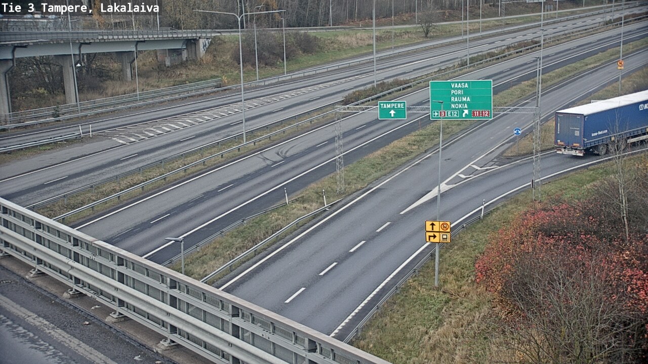 Kelikamerat Kuva Tie 3 Tampere, Lakalaiva, Tampere, Pirkanmaa