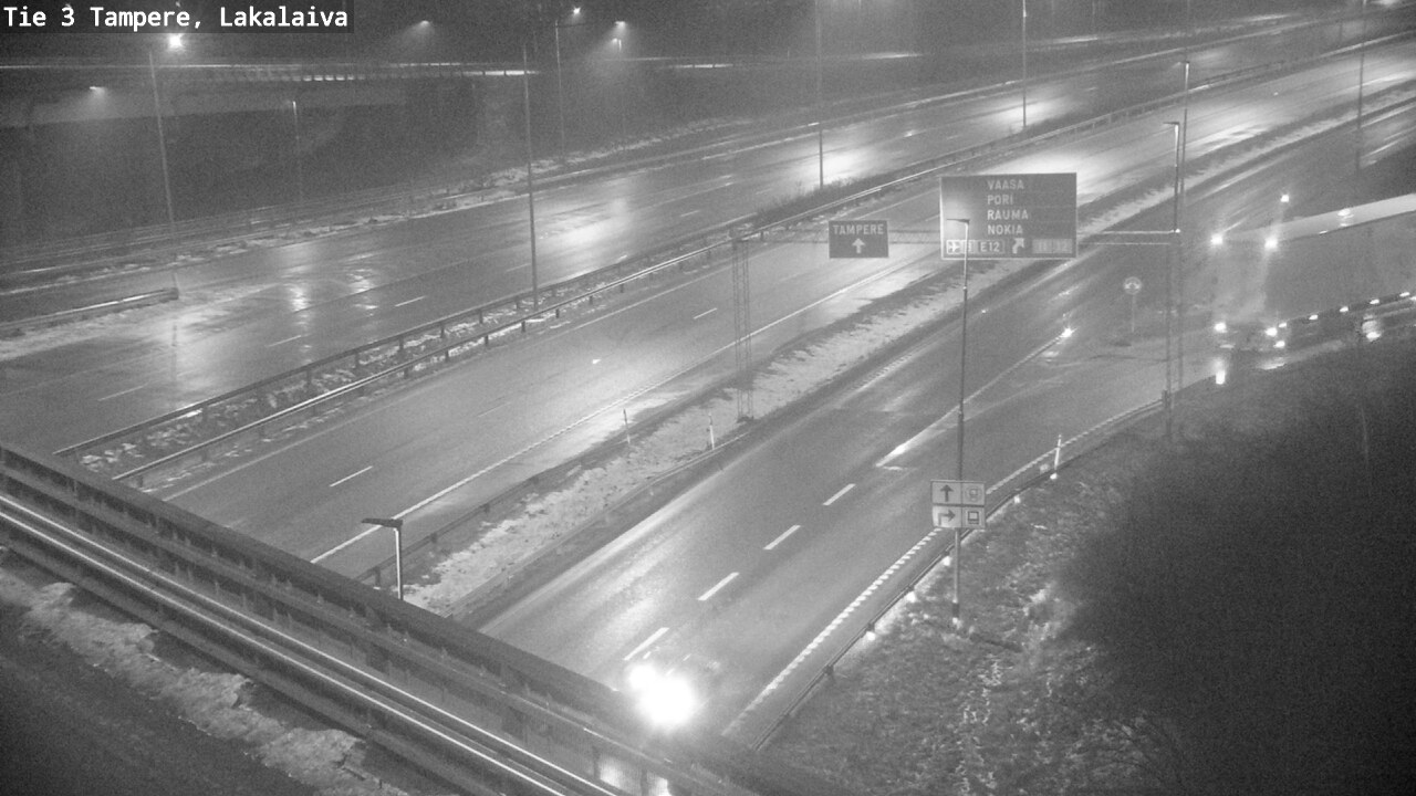 Weather Camera Image Road 3 Tampere, Lakalaiva, Tampere, Pirkanmaa