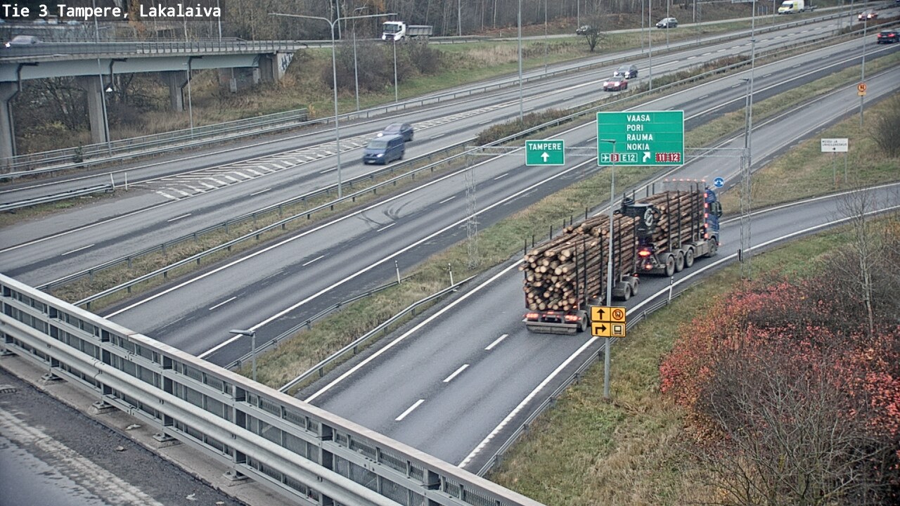 Kelikamerat Kuva Tie 3 Tampere, Lakalaiva, Tampere, Pirkanmaa